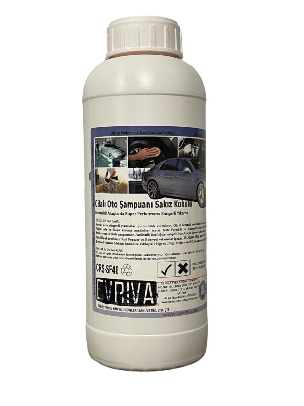 CRS-SF40 Cilalı Oto Şampuanı Sakız Kokulu