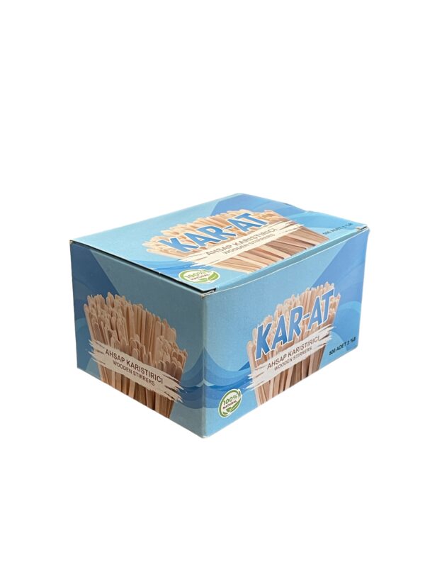 Ahşap Karıştırıcı 500 Adet