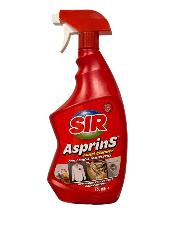Sır Aspirins Multi Cleaner Çok Amaçlı Temizleyici.