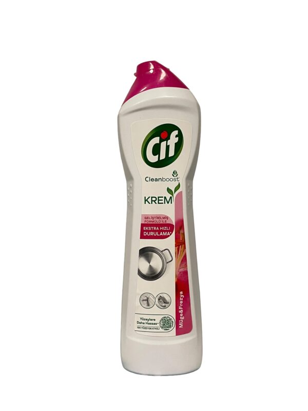 Cif Cleanboost Krem Geliştirilmiş Formül ile Ekstra Hızlı Durulama 