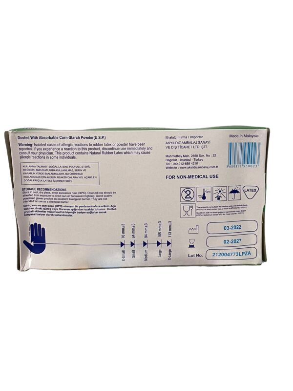 Tropic Lateks Tek Kullanımlık Eldiven L Beden